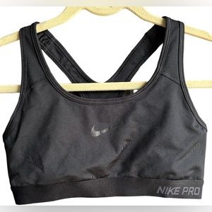 Nike Pro Dri-Fit Black Sports Bra
